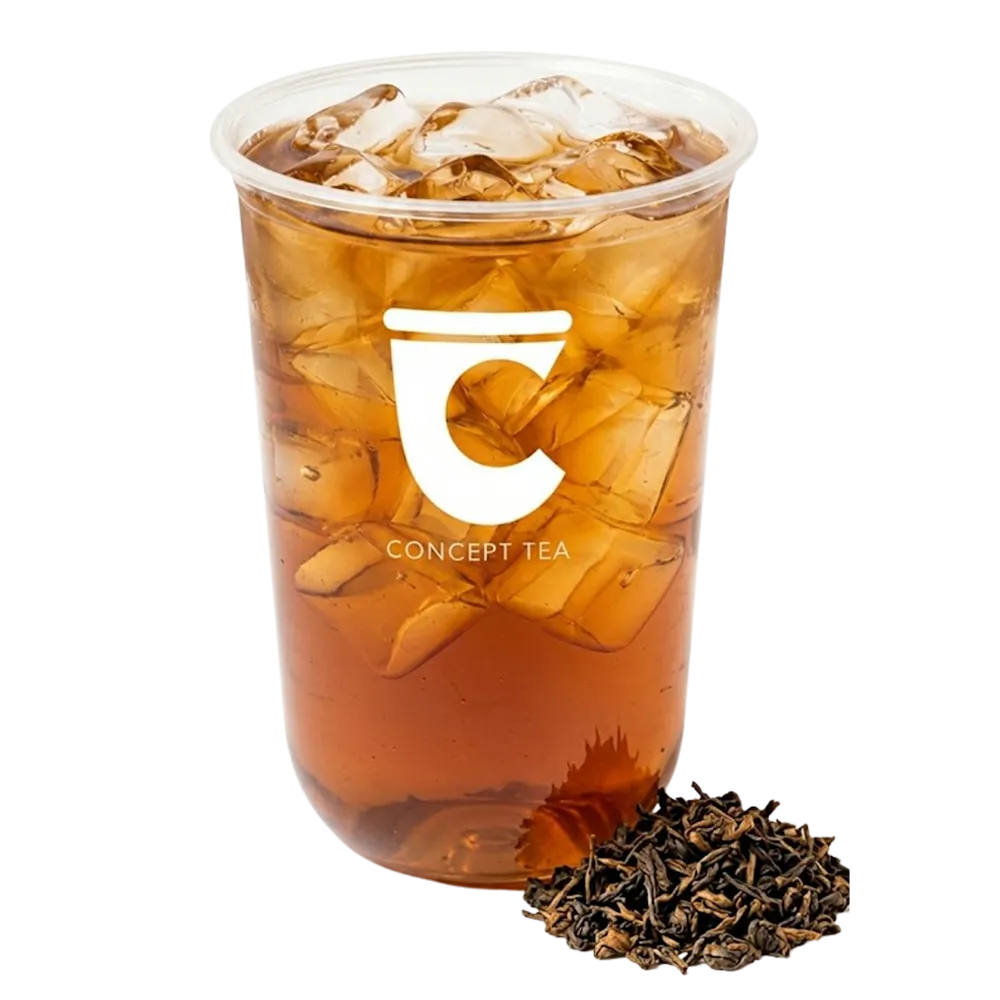 black tea at The Concept Tea, a Bubble Tea Shop in Denison